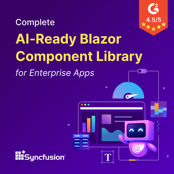 Syncfusion Blazor Tools